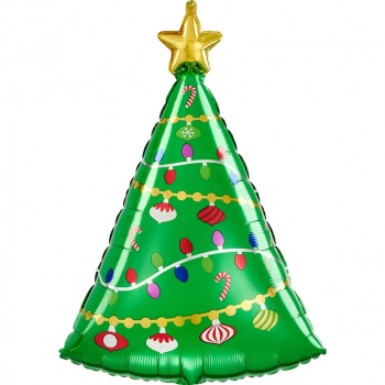 Folienballon - Festive Christmas Tree