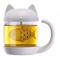 Preview: Katze - Tee-Becher mit Tee-Ei
