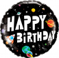 Mobile Preview: Folienballon -Happy Birthday Astronaut