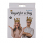 Preview: Royal for a day  Aufblasbare Krone gold