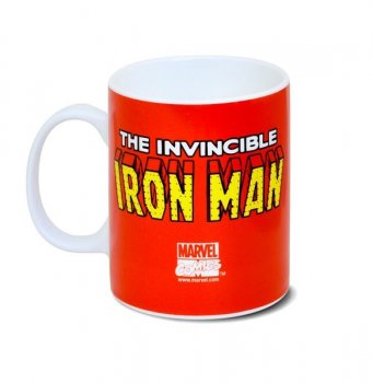 Iron Man Becher Rückseite