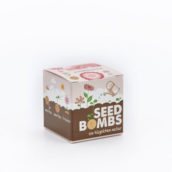 Seedbomb - Wildblumen - Samenbombe rot