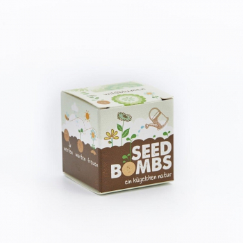 Seedbomb - Wildblumen - Samenbombe grün