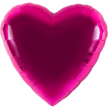 Folienballon Herz pink