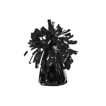 Ballongewicht Glitter schwarz 150g