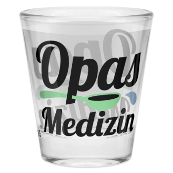 Sheepworld Opa Medizin Schnapsglas