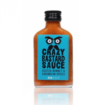 Crazy Bastard Sauce - Scotch Bonnet & Caribbean Spices - Soße