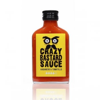 Crazy Bastard Sauce - Habanero & Tomatillo - Soße