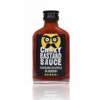 Crazy Bastard Sauce - Carolina Reaper & Blueberry - Soße