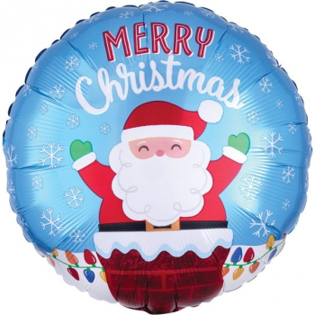 Folienballon Merry Christmas
