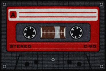 Tape (rot) - Fußmatte