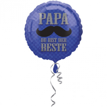 Folienballon Papa du bist der Beste