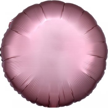Folienballon Rund Satin rosegold