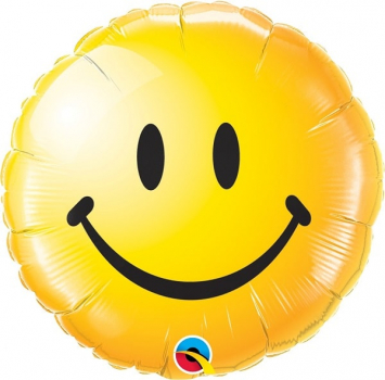 Folienballon Smiley Face Yellow