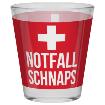 Gruss & Co. Notfall Schnaps Schnapsglas