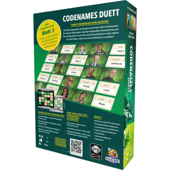 Codenames Duett Spiel