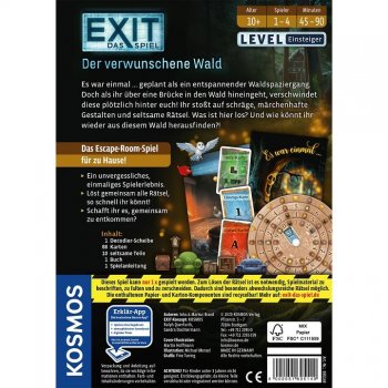 Exit Das Spiel Der verwunschene Wald Box