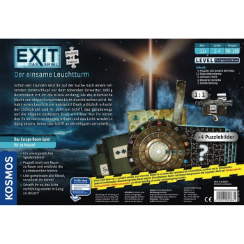 Exit - Das Spiel + Puzzle Der einsame Leuchtturm Box