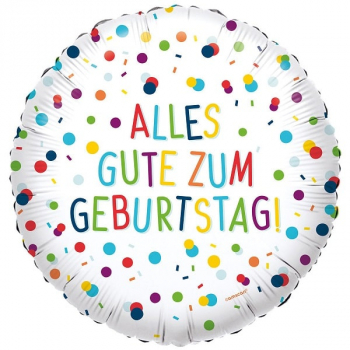 Folienballon Alles Gute zum Geburtstag