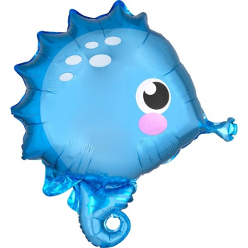 Folienballon Seahorse Seepferdchen