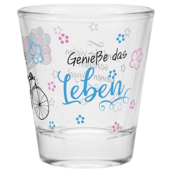 Sheepworld Schnapsglas Geniesse das Leben