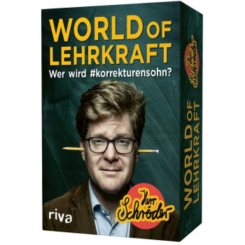 Herr Schröder - World of Lehrkraft - Kartenspiel