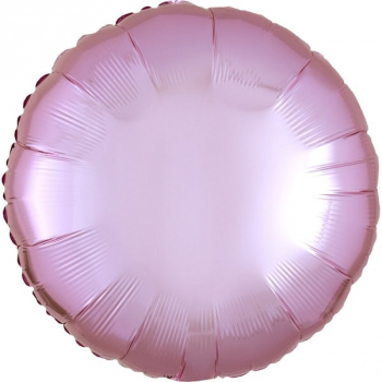 Folienballon rund rosa pastell