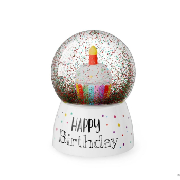 Glitzerkugel für dich - Happy Birthday - Glitzerkugel