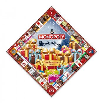Monopoly Weihnachten Spielbrett