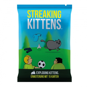Exploding Kittens - Streaking Kittens - Kartenspiel Erweiterung