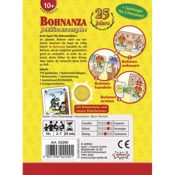 Bohnanza - 25 Jahre Edition - Kartenspiel