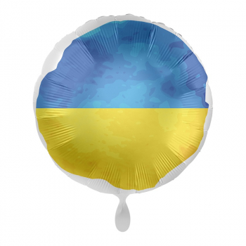 Folienballon Ukraine Flagge