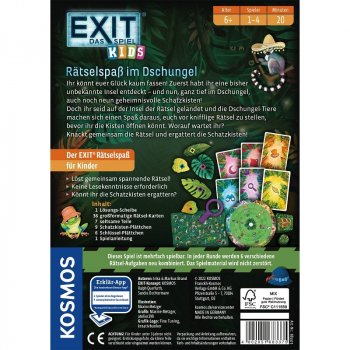 Exit - Das Spiel - Kids - Rätselspaß im Dschungel