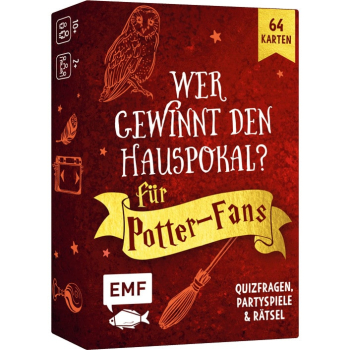 Wer gewinnt den Hauspokal - für Potter-Fans - Kartenspiel