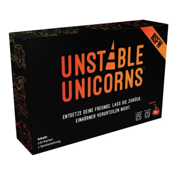 Unstable Unicorns - NSFW Kartenspiel