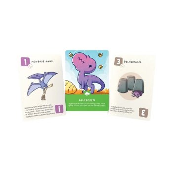 Happy Little Dinosaurs - Erweiterung für 5 bis 6 Personen - Karten