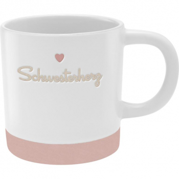 Gruss & Co. - Schwesterherz Gravur Tasse