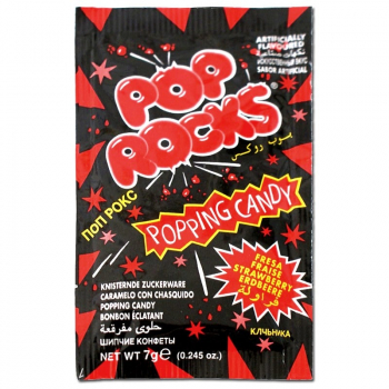 Pop Rocks - Erdbeere - Knisterne Zuckerware