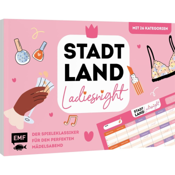 Stadt, Land, Ladiesnight Spielblock