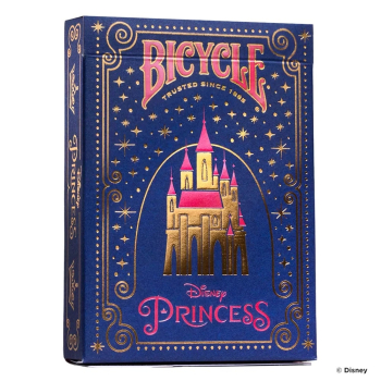 Preview: Bicycle - Disney Princess - Pokerspielkarten blau