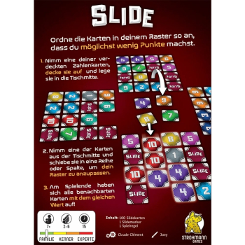 Slide Kartenspiel
