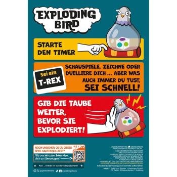 Exploding Bird Partyspiel