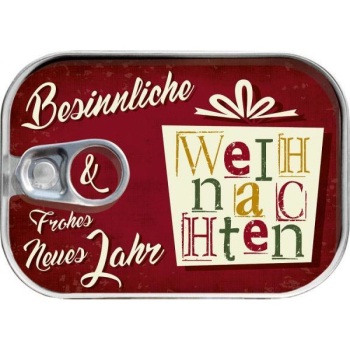 Dosenpost Besinnliche Weihnachten Geldgeschenkverpackung