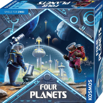 Preview: Four Planets - Kartenspiel Preview: Four Planets - Kartenspiel