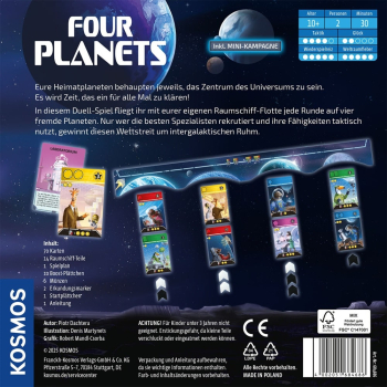 Preview: Four Planets - Kartenspiel Preview: Four Planets - Kartenspiel