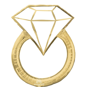 Folienballon Wedding Ring