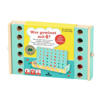 Spieleklassiker Wer gewinnt mit 4?