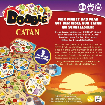 Preview: Dobble - Catan Kartenspiel
