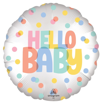 Folienballon - Satin Modern Baby