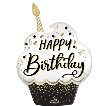 Folienballon - Satin BSG Birthday Wishes